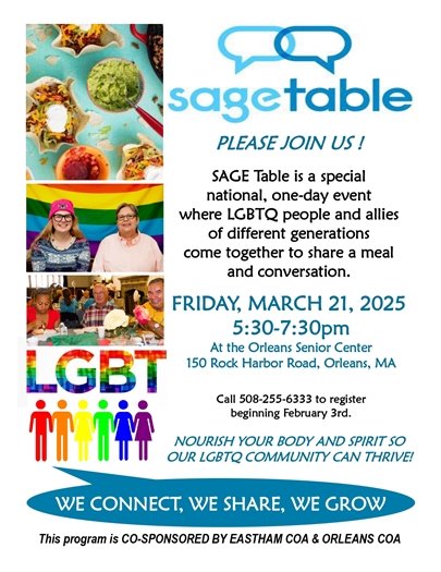 Sage Table flier