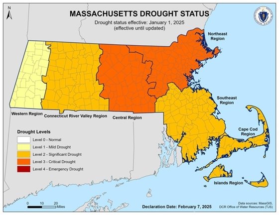 MA Drought Map