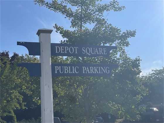 Depot Square Sign