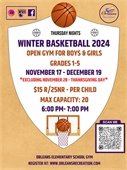 Rec Winter Basketball