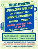 Rec Open Gym Flier