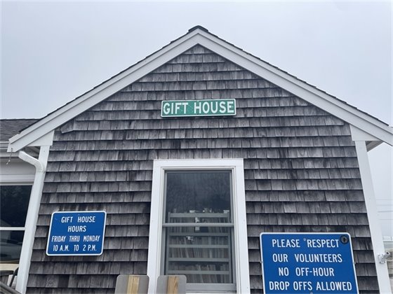 Gift House sign