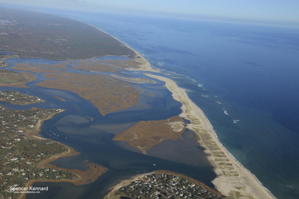 Aerial photo of Nauset Estuary 21